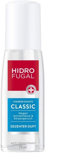 ANTIPERSPIRANT SPREJ DEODORANT ÚČINNÁ OCHRANA CLASSIC HIDRO FUGAL