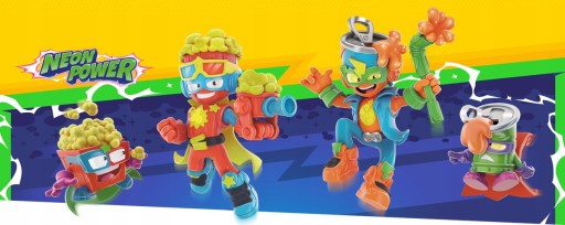 SUPER VECI Originálna minifigúrka Neon Power 11 Zings