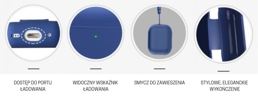 Silikónové puzdro Artnico pre AirPods Pro 2, čierne