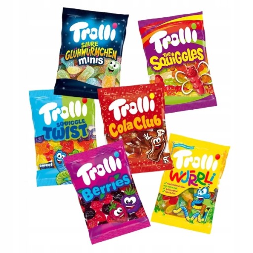 Trolli Multi Mix Friends & Family želé 500 g (21 kusov)