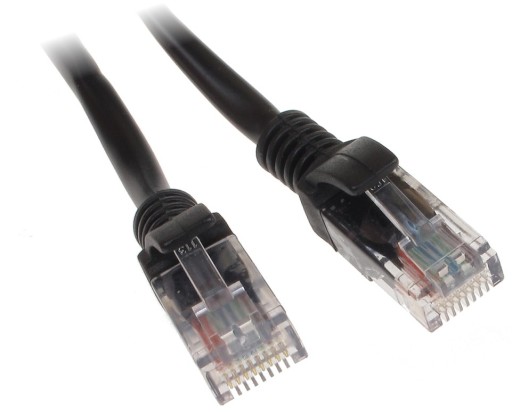 PATCHCORD RJ45/1,8-ČIERNA 1,8 m