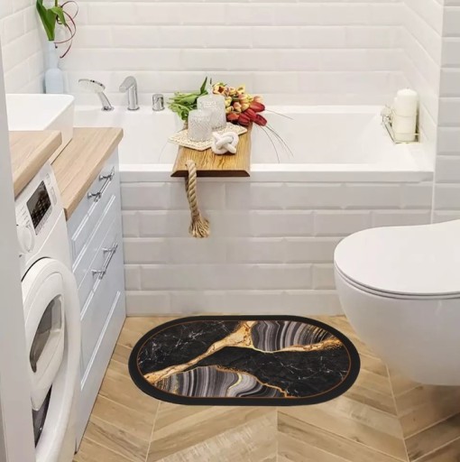 KÚPEĽŇOVÁ PODLOŽKA RÝCHLOSCHNÚCE ABSORBČNÍ PROTIŠMYKOVÝ KOBEREC 40x60