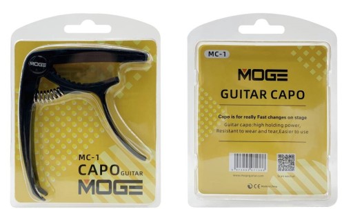 MOGE MC-1 Black Capo akustický/elektrický