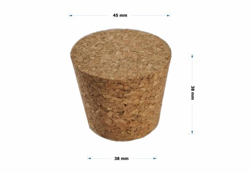PRÍRODNÝ KUŽEĽOVÝ KOROK, VEĽKÁ 45/38 JAR na fľašový balón