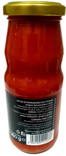 Datterino Paradajková salsa 330g Príchute Sicílie