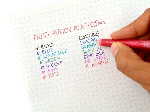 Jemná gélová guma FriXion Point PILOT 0,5
