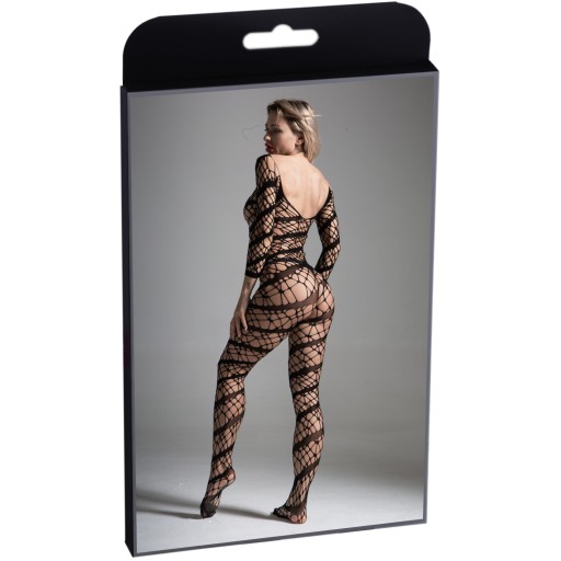 Erotická bodystocking spodná bielizeň s dierou v rozkroku