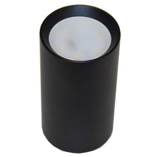 PRIVRCHOVÁ MINI TUBE lampa 55x100 čierna GU10 LED