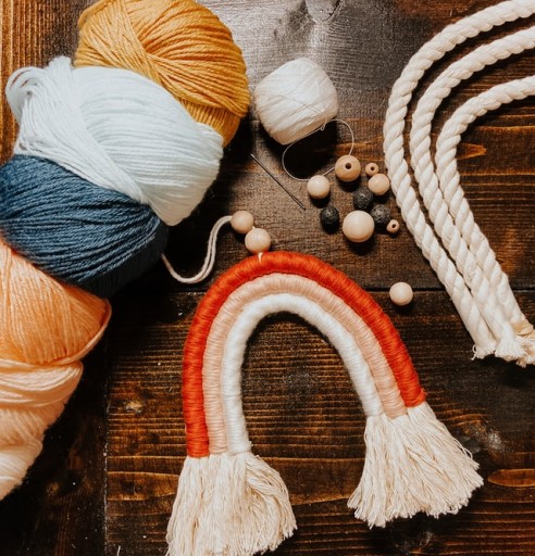 Prírodná bavlnená šnúra Macrame 100m 5mm
