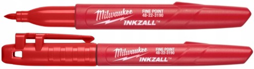 MILWAUKEE VODEODOLNÝ ZNAČOVAČ ČERVENÝ ZNAČKOVAČ 72 HODÍN BEZ viečka