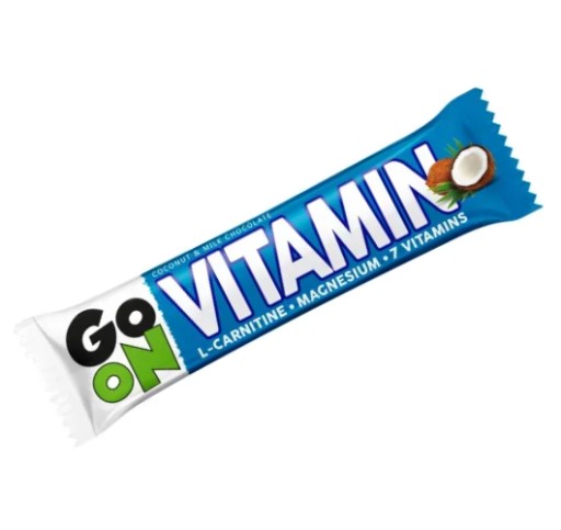 Go On Vitamínová energetická tyčinka 50g kokos