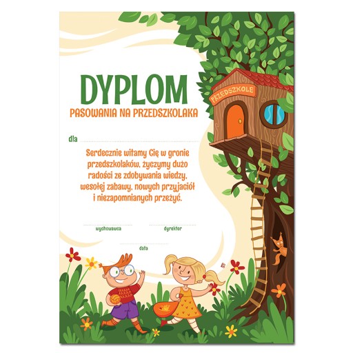 PRIJÍMACÍ DIPLOM PREDŠKOLÁKA A4