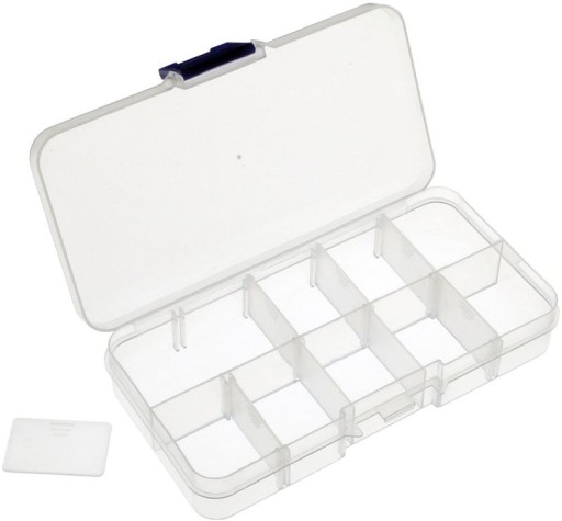 Organizér 13x6,6x2,2cm, 10 priehradiek, OR1