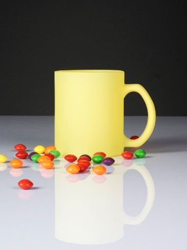 GLASMARK hrnček 300ml Svetložltý matný