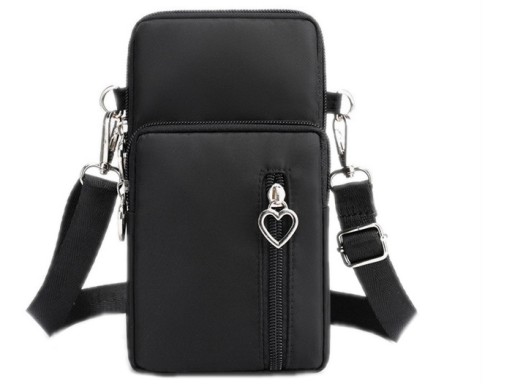 BLACK MINI kabelka Phone Clutch Wallet