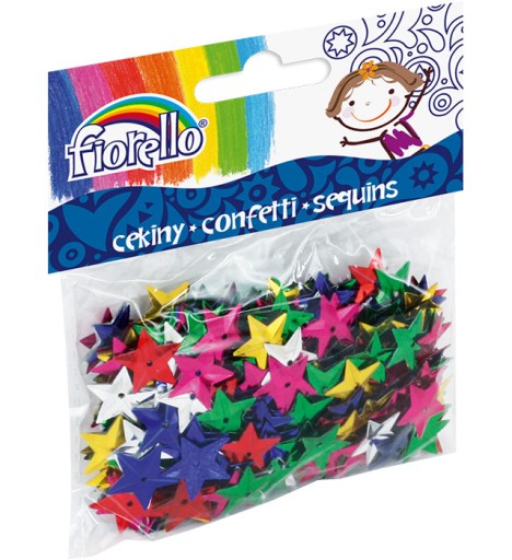 Fiorello Flitre farebné hviezdy 14g