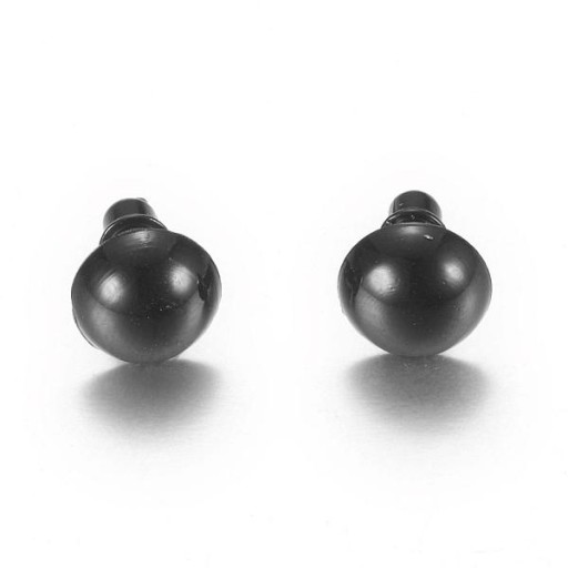 Oká so závitom a svorkami Plast 8mm 50 párov