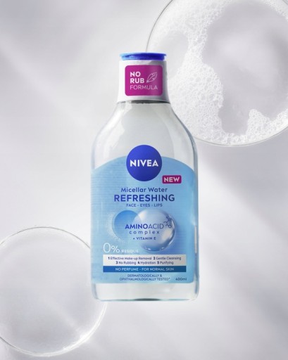 NIVEA Micelárny pleťový fluid pre normálnu pleť 400 ml