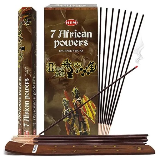 Indické vonné tyčinky 7 afrických síl 20 kusov HEM