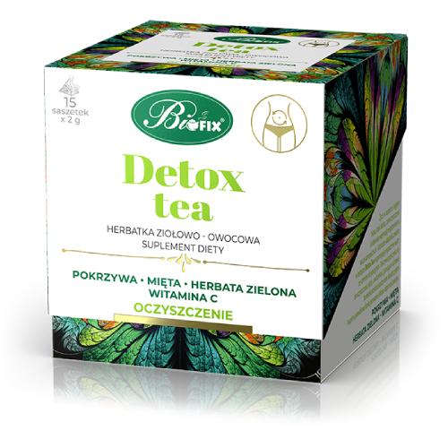BiFix Detox Tea bylinkový a ovocný čaj, 15x2g