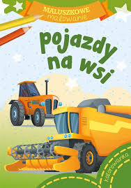 Maľovanie batoliat Vozidlá na vidieku Omaľovánka