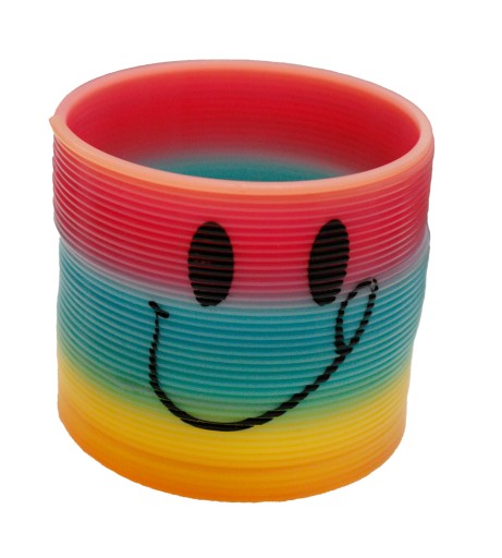 HAPPY FACE SPRING 8CM FAREBNÉ E1830 EMAJ