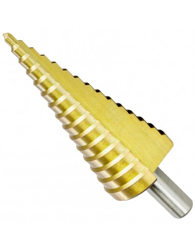 HSS CÍNOVÝ KROKOVACÍ VŔTAČ 4-12 mm KORONET