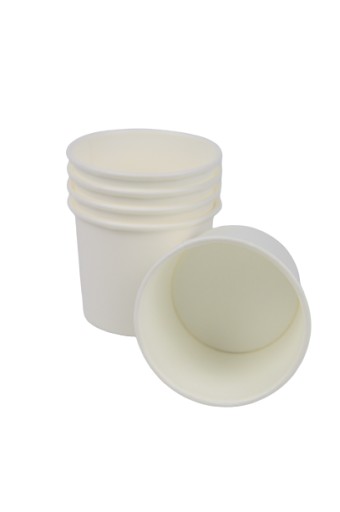 MISKA Z BIELEHO PAPIERA 153ml NA DEZERTY 50 ks.