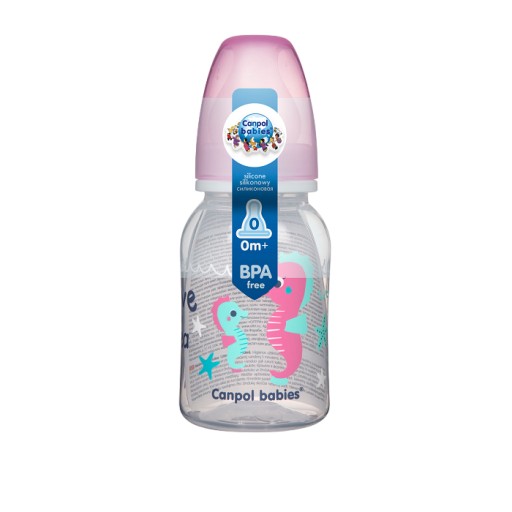 Canpol Narrow fľaša 120ml LOVE&SEA Blue