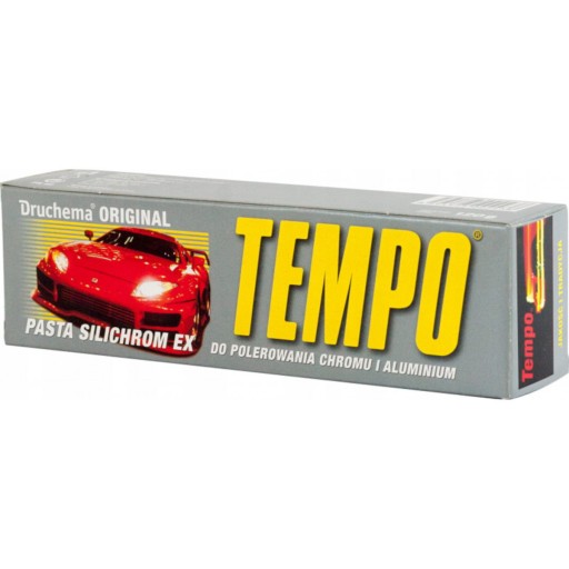 TEMPO Original Silichrom EX Leštiaca pasta na chróm a hliník 120g