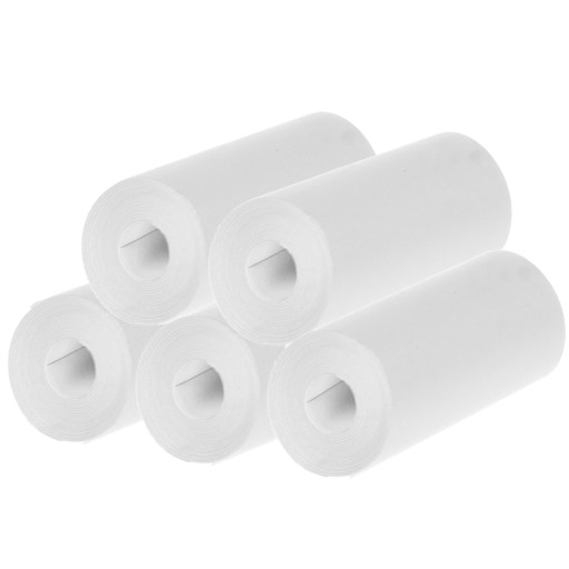 Papierové rolky pre náplne do termotlačiarní Náplň x 5 mini termorolov