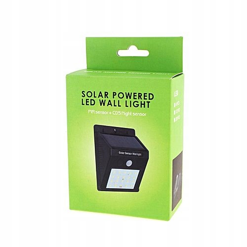 20LED SOLÁRNE LAMPY S POHYBOVÝM A SNÍMAČOM SÚMRAK
