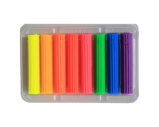 Fluorescenčná plastelína 8 farieb Herlitz