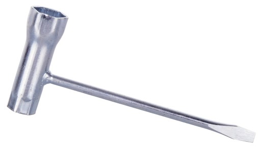 KĽÚČ NA SVIEČKU SO SKRUTKOVANÍM 13x19mm 2v1 GEKO