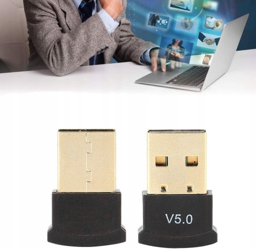 ADAPTÉR BLUETOOTH 5.0 USB DONGLE VYSOKORYCHLÝ MODUL