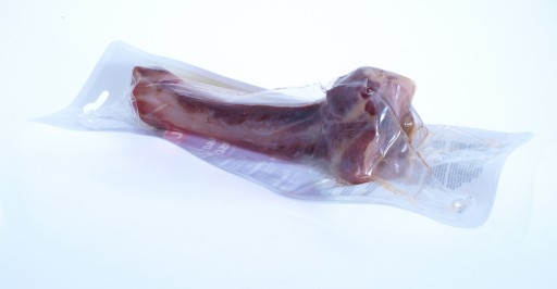 Hryzátko ZOLUX Natural z parmskej šunky, kosť S, 3 ks