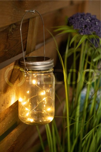 LED solárne svietidlo stojace JAR na teplo 3000k IP44 POLUX