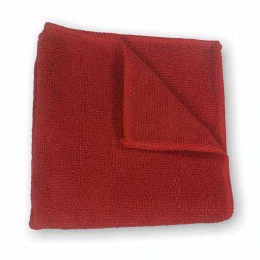 Červené mikrovlákno 30x30cm 320gsm