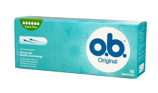 tampóny O.B Originál super plus 16 ks.