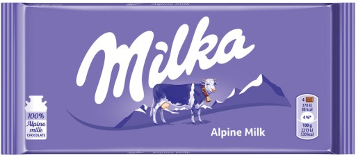 Milka alpská mliečna čokoláda 100g