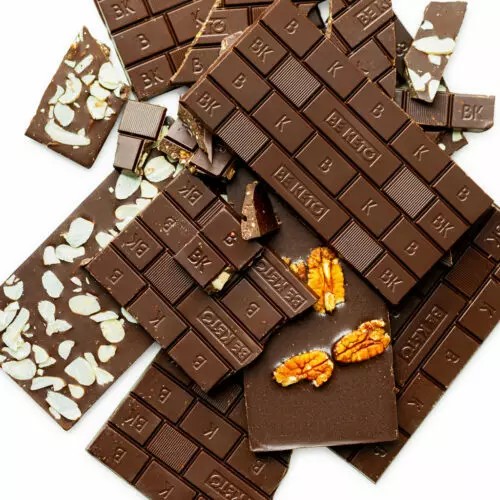BeKeto Vegan Keto Čokoláda s MCT olejom 80g - Tmavá klasika