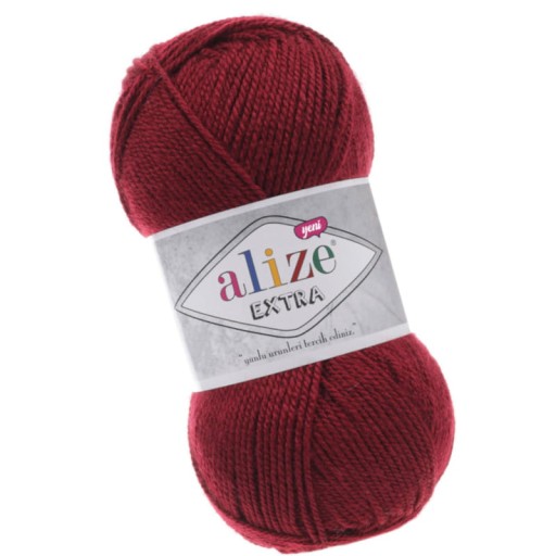 Extra priadza - 57 Burgundy Alize Nové!!