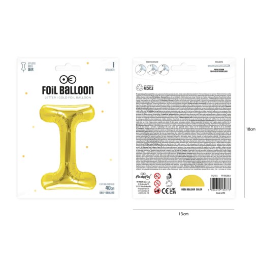 Fóliový balón Písmeno