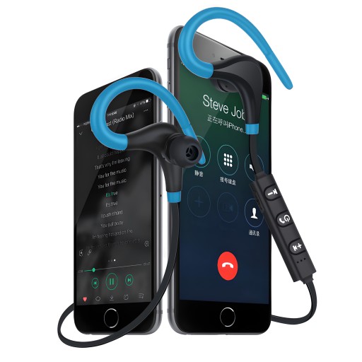 BEZDRÔTOVÉ BLUETOOTH ŠPORTOVÉ SLÚCHADLÁ + KÁBEL
