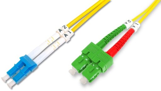 OPTICKÝ KÁBEL FO SINGLEMODE SM LC-SCAPC 2m