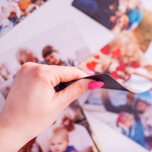 Fotomagnetka s fotkou na chladničku ZA DARČEK, veľká fotomagnetka 15x10