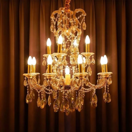 V-TAC LED žiarovka 4W Filament E14 Candle Amber VT-1955 2200K 350lm