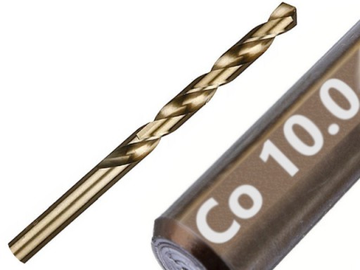 NEREZOVÝ KOV KOBALTOVÝ VRTÁK VRTÁK 10.0