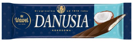 MINIčokoládová tyčinka Danusia Kokosowa 38g Wawel