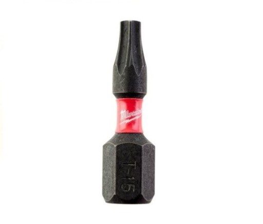 MILWAUKEE SHOCKWAVE BIT TORX SKRUTKOVAČ HROTY KRÍŽOVÁ HLAVA TX15 1ks